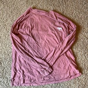 Pink long sleeve shirt